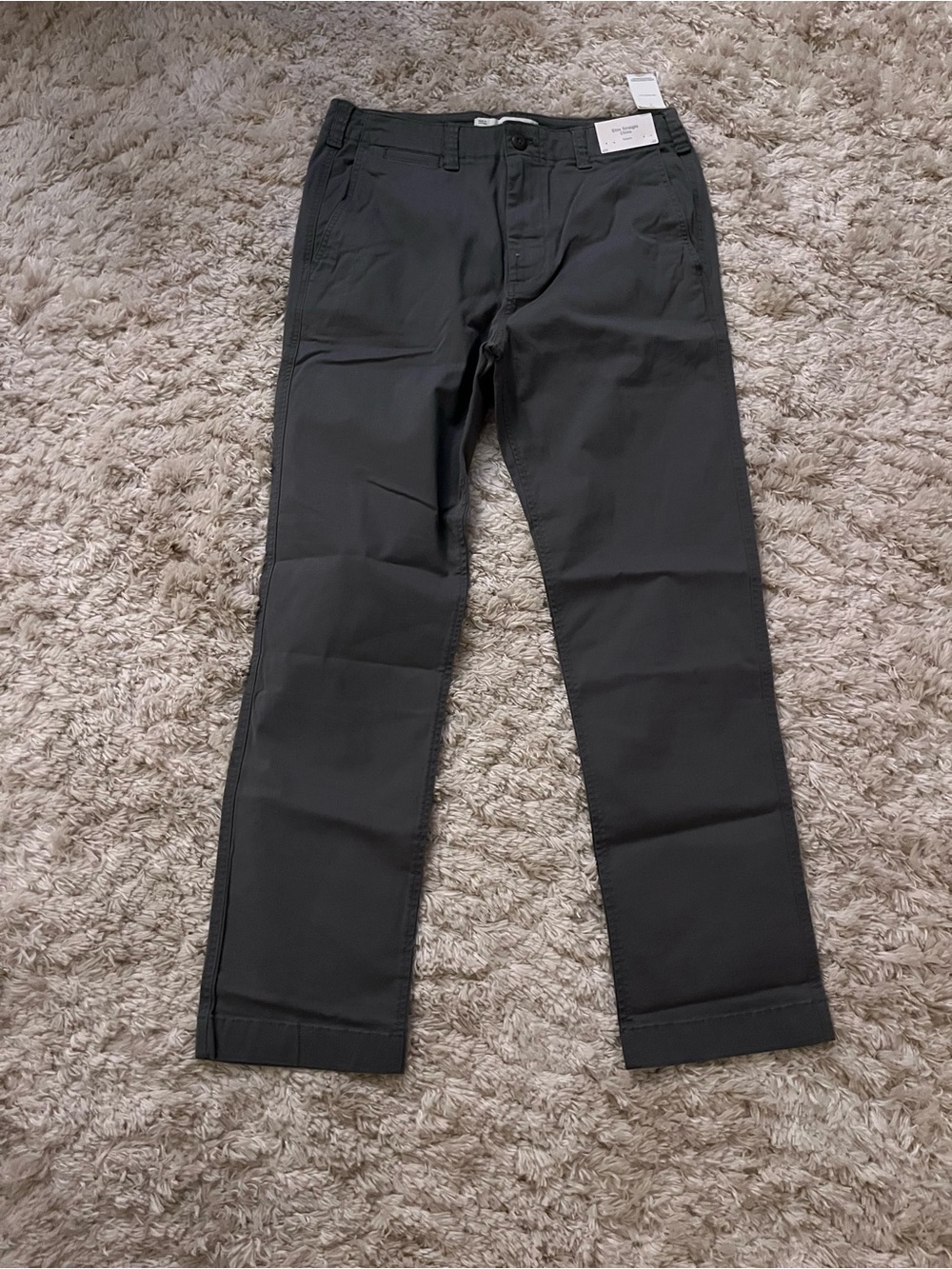 GAP Men's Chino Pants - Charcoal Black